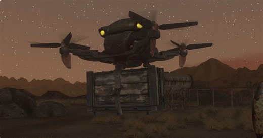 Fallout: New Vegas' latest modathon has flying robots, evolving gear, and cheeky waving in its pockets