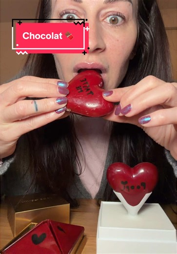 Voilà ce qu’il se passe quand le chocolat cache un petit secret 🤷‍♀️😂 !! J’avais jamais eu ça avant mais ça c’est déclenché il y a quelques années d’un coup. Je savais que c’était aromatisé mais faut croire que je ne le tolère plus dutout 😅 #degustation #foodies #chocolat #coeur #valentine
