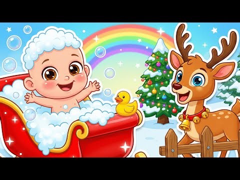 Jingle Bells + Bath Song - Nursery Rhymes & Kids Songs | The Bath Song