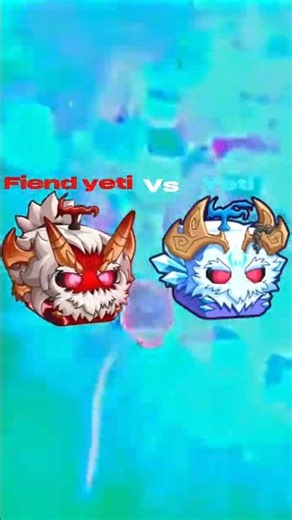 😈fiend yeti vs 🥶 yeti |bloxfriuts|comparion