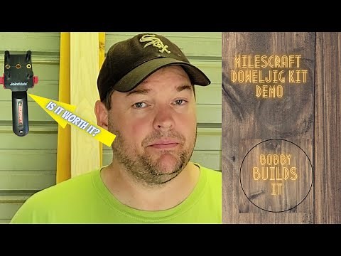 Milescraft 1309 Dowel Jig Kit Demo