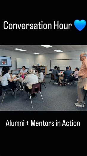 We had a blast at GALP Conversation Hour! 💙 Members of our GALP ESOL Student Mentor and Alumni Network visited classrooms and led speaking activities, creating a fun and engaging atmosphere. Huge thanks to our mentors for fostering learning, laughter, and confidence! #AdultEducation #ESOL #GALP #StudentSuccess | Gilbert Adult Learning Program