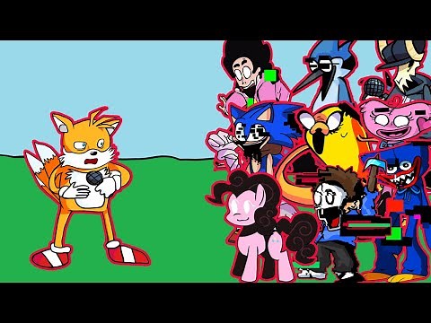 FNF - Talentless Fox But All Pibby Characters Sings It 🎤 (Every Turn a Different Character Sings)