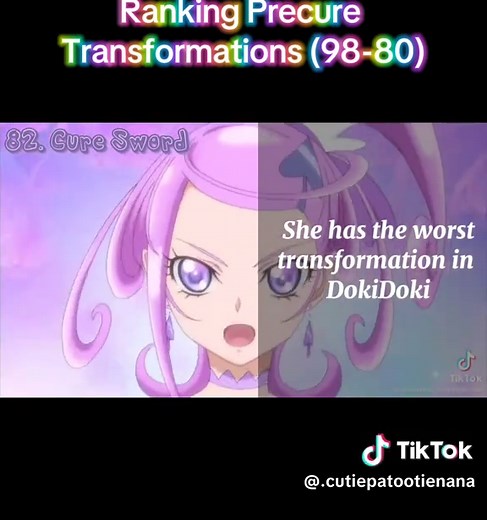Ranking Precure Transformations #precure #prettycure #transformation #ranking #fyp