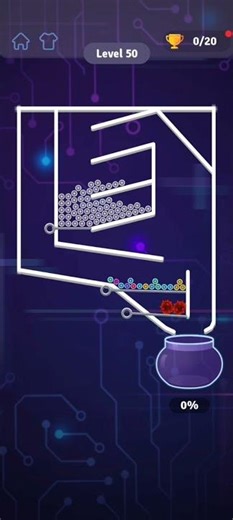 Pin Out : Pull The Pin | Level 50 Fail 2 | Rescue Colorful Balls By Pulling Pins In Right Order