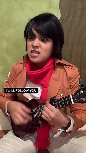 Mikasa's Songs for Eren Cosplay Performance