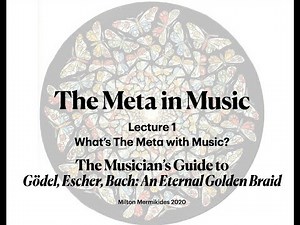 The Meta in Music Lecture 1 - What's the Meta with Music?