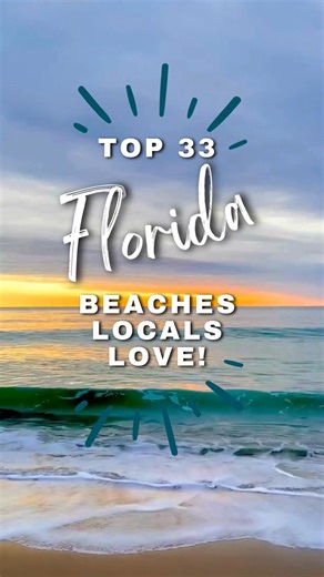 1.2K views | Florida has hundreds of beaches, but locals know which ones are actually worth going back to. These 33 spots stand out for more than just scenery; they’re places people return to for good reason. | Best Florida Travel | Facebook