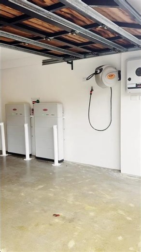 Fronius Battery And Inverter Install Clean Wall Mount Finish