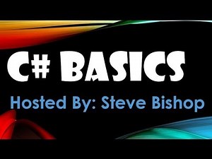 1. C# For Beginners: Introduction