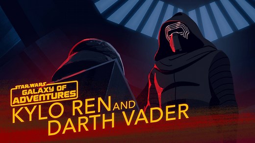 259K views · 4.8K reactions | Kylo Ren follows in the footsteps of Darth Vader, wielding the awesome power of the dark side on a quest to dominate the galaxy! Watch more Galaxy of Adventures shorts now on the Star Wars Kids YouTube channel! | Star Wars | Facebook