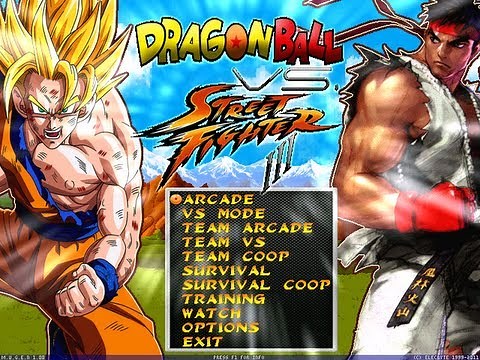 Dragon Ball Z Vs Street Fighter MUGEN (DOWNLOAD)