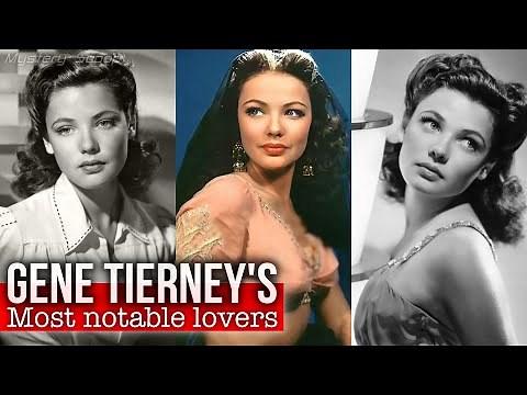 Who Were Gene Tierney's Most Notable Lovers? | Hollywood Life