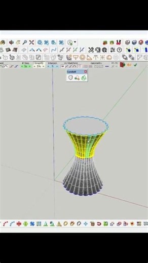 2.8K views · 59 reactions | Sketchup quick tips / curviloft plugin #3D #sketchupmodel #sketchupdesign #3drender #plugin #sketchup @top fans | Vray sketchup guru | Facebook