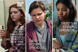 FDA shows ‘real cost’ of vaping with new ad campaign