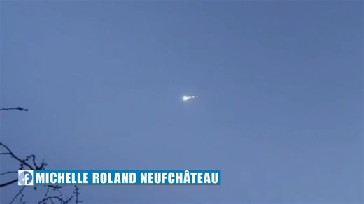 Une météorite de taille a traversé le ciel dimanche soir
