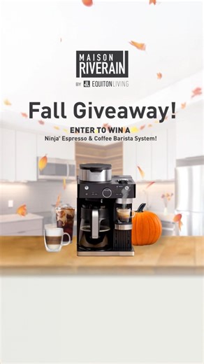 🍂 Fall Giveaway with Maison Riverain 🍂 The cozy season is in full swing and we’re celebrating our amazing rental community with something special! ✨ We’re giving one lucky winner a Ninja® Espresso & Coffee Barista System to help you refresh your home this season. TO ENTER: 1️⃣ LIKE this post 2️⃣ FOLLOW @maisonriverain on Instagram and Facebook 3️⃣ TAG a friend in the comments — 1 tag = 1 entry (unlimited entries!) 4️⃣ BONUS: Share this post to your story and tag us for an extra entry! Giveaway