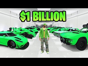 This GTA 5 Garage Is Worth ONE BILLION Dollars...