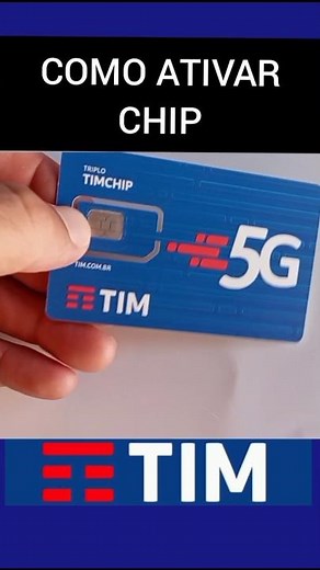 Ativar Chip Tim em 2025