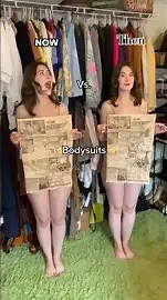 bodysuits: then and now fashion trends