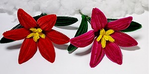 Lindas flores de limpiapipas | Un millón de ideas fáciles