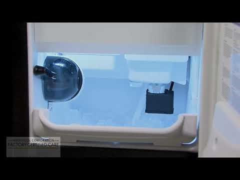 Where the drain cap is on your ice maker