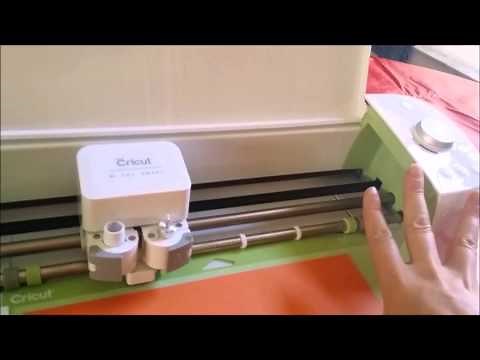 Cricut Explore Step-by-Step Step 1: Linking cartridges and Cutting your first image