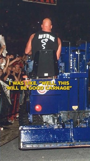 When Stone Cold Crashed A Zamboni! 😂