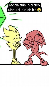 SONIC VS KNUCKLES "SUPER PRAYER" #cringe #animation | Sam Green