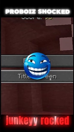 Proboiz Shocked 😱 Junkeyy Rocked 🔥 | Minecraft Funny Shorts #minecraft #shorts