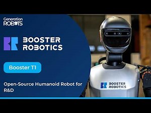 Booster T1 Humanoid Robot 🤖 Open-Source Robot for Research, ROS 2 & AI Development
