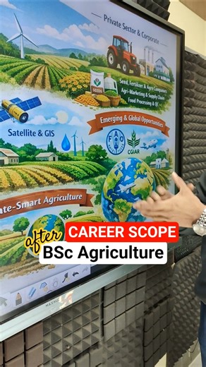 Career Options after BSc Agriculture | Best Government Job after BSc Agriculture #cuetagriculture