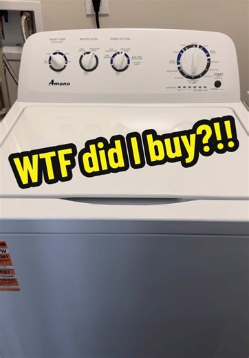 Amana Washing Machine Issues: A Buyer’s Regret
