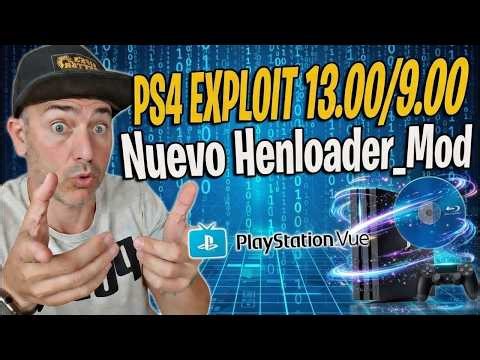 New HenLOADER MOD for PS4 EXPLOIT 13.00 and PS4 EXPLOIT 9.00 NEW ISO FREE!!