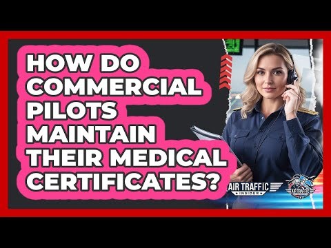 How Do Commercial Pilots Maintain Their Medical Certificates? - Air Traffic Insider