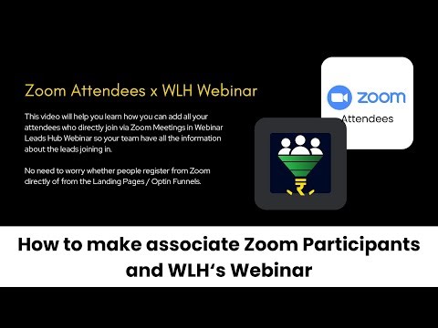 Automatically Capture Zoom Meeting Attendees Who Didn’t Register — Using Webinar Leads Hub 🚀