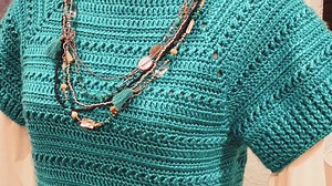 Crochet Sweater Dress Pattern: Women's Fitted Short Sleeve Design (PDF Digital Download) - Etsy