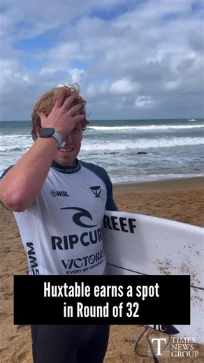 1.3K views · 242 reactions | Jan Juc local @xavier_hux has advanced through to the Round of 32 at the 2025 Rip Curl Pro Bells Beach! | Surf Coast Times | Facebook