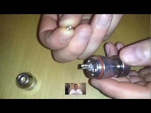 AGA-T Genesis Rebuildable Atomizer / How-To Set up!! (Electronic Cigarette)