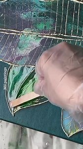 Wait! What?! Negative fluidart couple pair acrylic pour painting with floral pattern. Full tutorial with description is on my youtube. #fluidart #acrylicpouring #floral #art #painting #resin #resinart | Mii.paintings