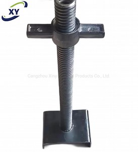 [Hot Item] Adjustable Base Jacks Scaffold /Scaffolding Formwork Clamp /Post Anchor Base Jack