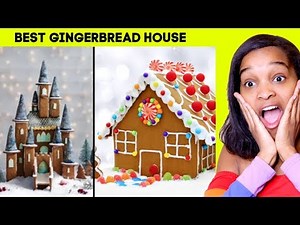 GINGERBREAD HOUSE DECORATING CHALLENGE! - Toy Game Challenge - Onyx Adventures
