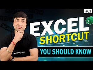Most Useful Excel Shortcut to work FASTER