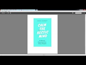 How to save a Google eBook as PDF