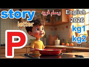 letter P story Pقصة قصيرة عن حرف P KG1 KG2