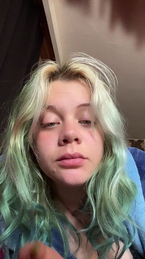 Captivating Expressions with Light Green Hair