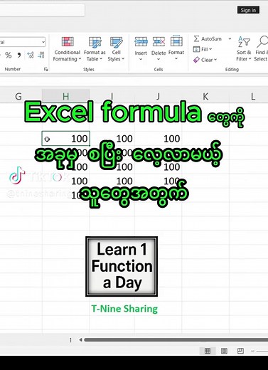 Learn 1 Function a Day: SUM Function in Excel