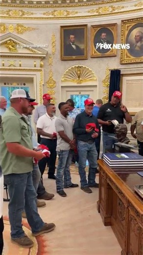 Trump thanks crew behind one of Washington's most recognizable restoration projects