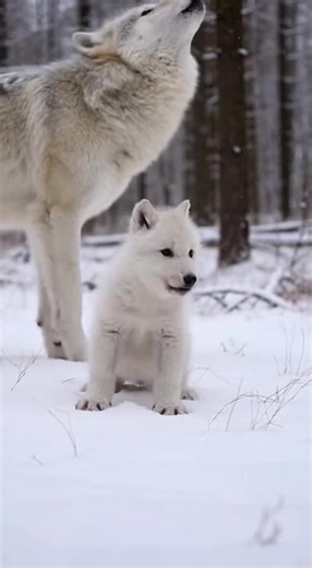 Baby Wolf and Mama Adventure: Part 3 of Wildlife Series