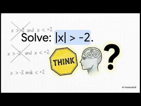 Elementary Algebra 3.11: Absolute Value Inequalities (Greater Than)